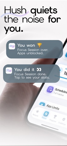 Hush: Screen Time Control Screenshot 1 of 8