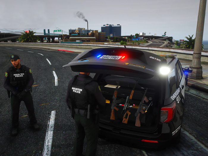 City Police Simulator Cop Car