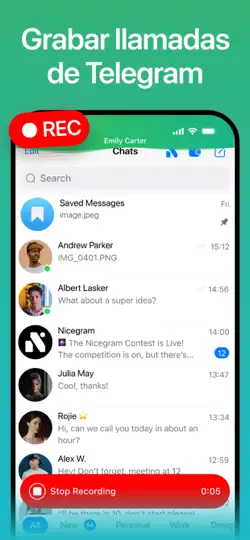 Captura de pantalla de Nicegram: AI X Dual Telegram en iPhone 3