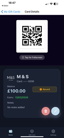 CardWise Wallet screenshot