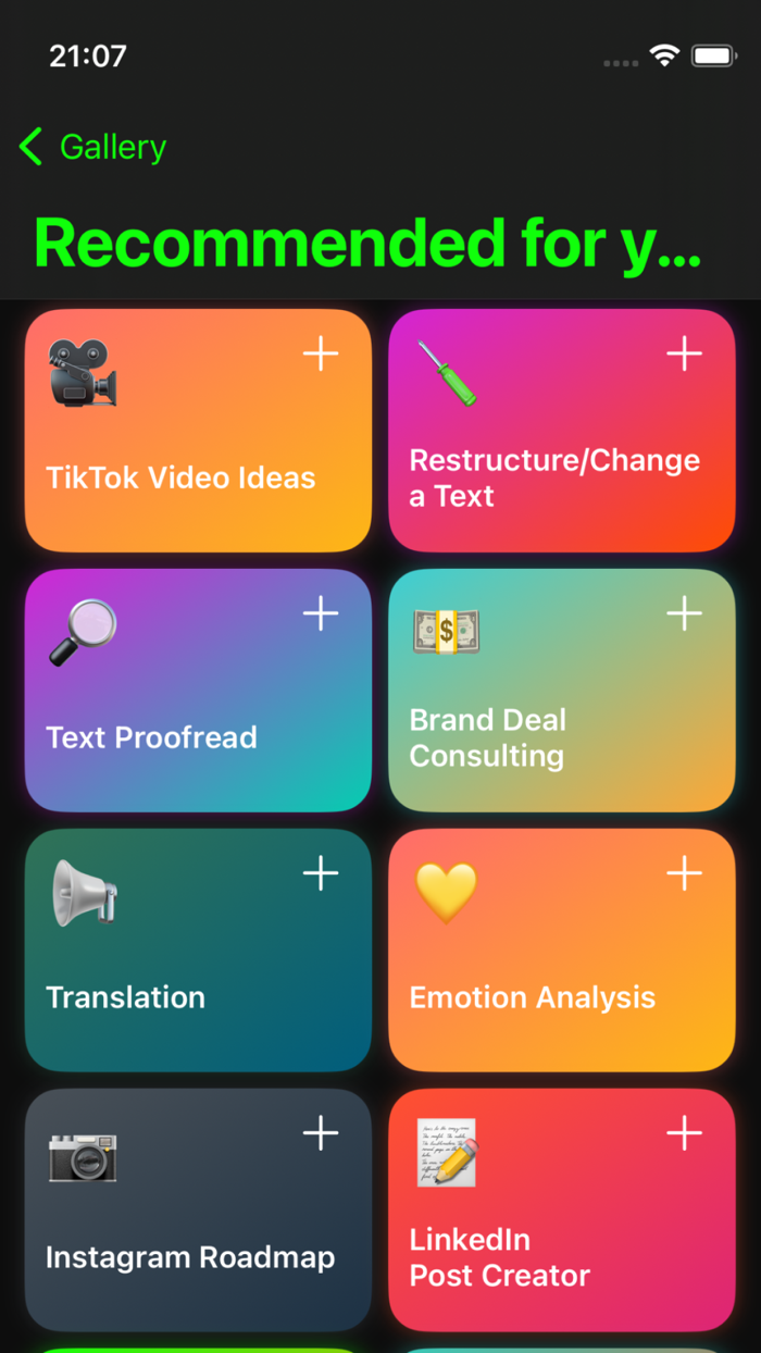 Potions – AI Shortcuts