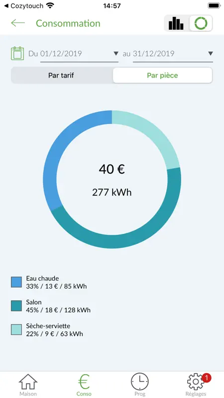 SAUTER COZYTOUCH screenshot 5 of 6