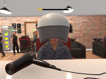 Hair Salon Simulator 3D iPad screenshot