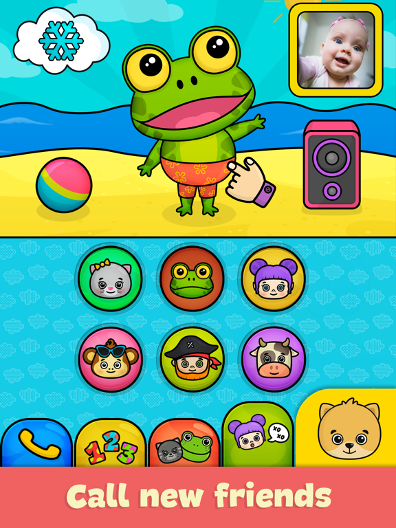 Baby Games for Toddlers, Kids iPad screenshot 4 - Education app