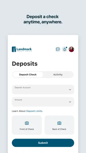Landmark Credit Union Mobile screenshot 3