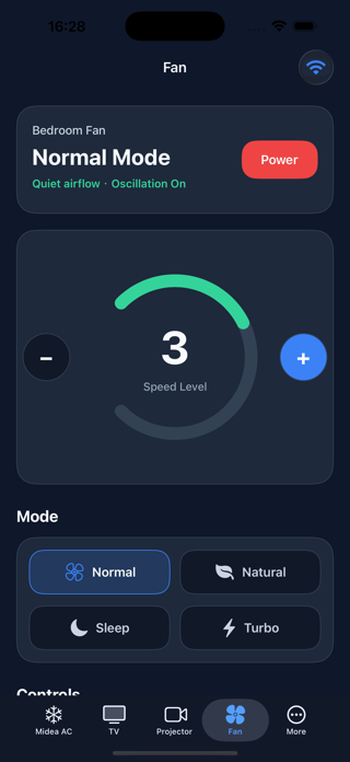 Midea Air Remote Control Screenshot 2 of 5