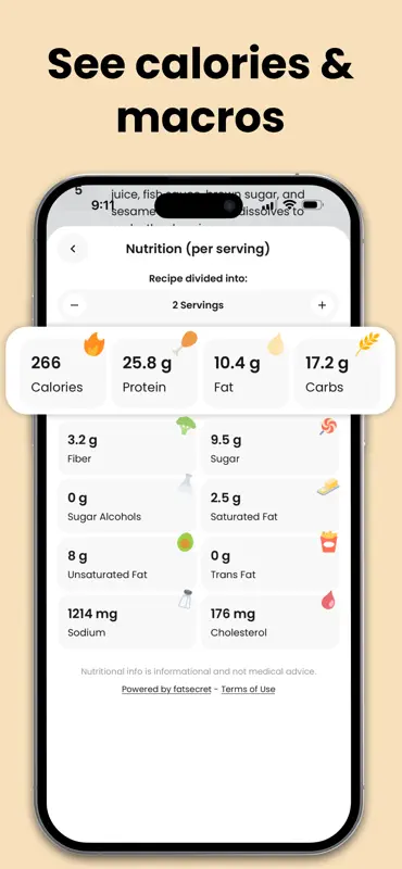 Healthy Recipes Maker・Tastebot screenshot 7 of 8