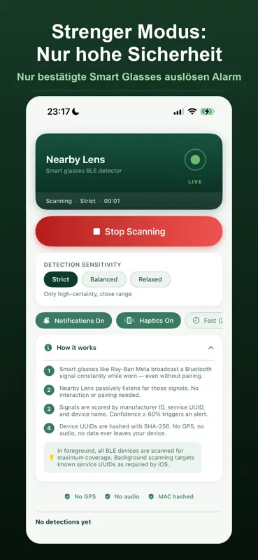 Nearby Lens: Brillen-Scanner screenshot 5 of 7