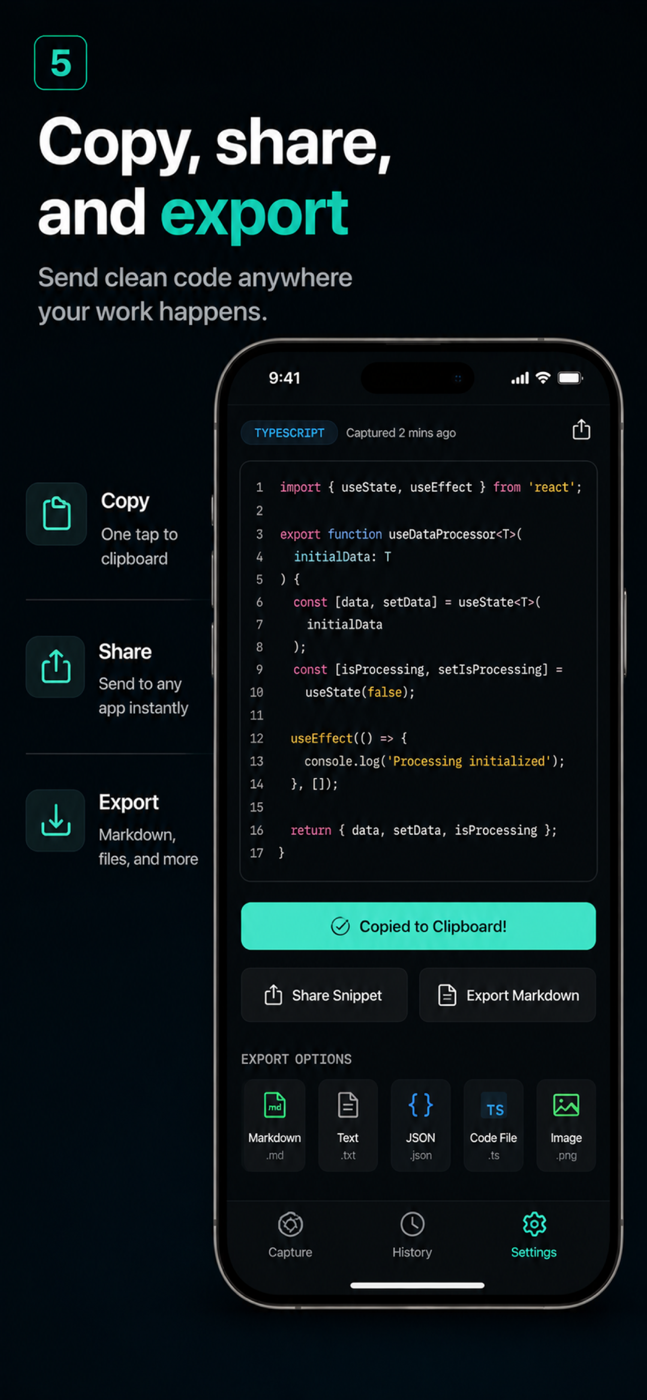 DevSnap: Code to Markdown screenshot 5