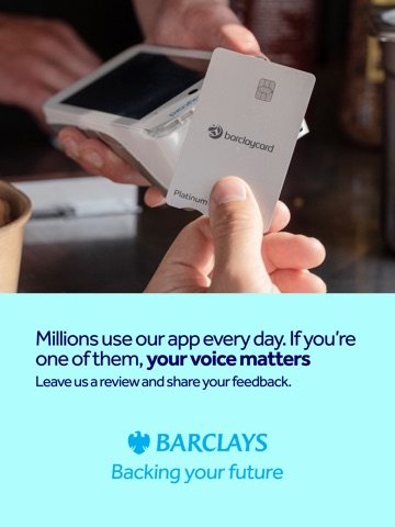 Barclaycard iPad screenshot 9