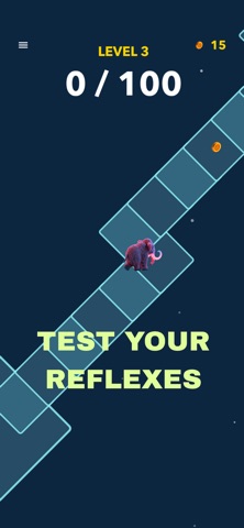 Voxel Dash: 3D Endless Runner iPhone screenshot