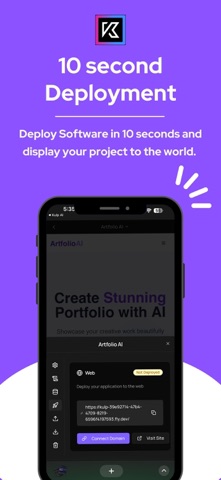 Kulp.AI - Software in Seconds iPhone screenshot 7