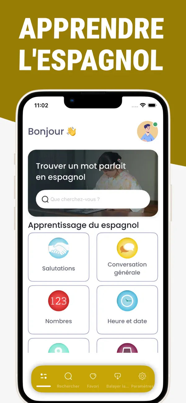 Screenshot #1 pour Apprendre l'espagnol •