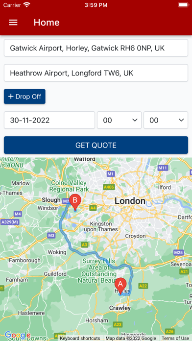 5iver UK Taxi Screenshot