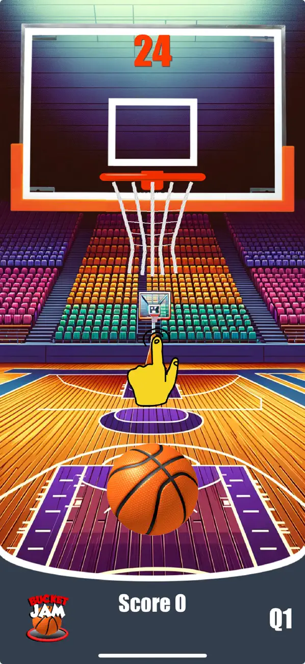 Screenshot #2 pour Bucket Jam : Basketball Shot