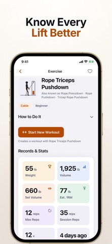 Gym Workout Planner – LastSet Screenshot 5 of 6