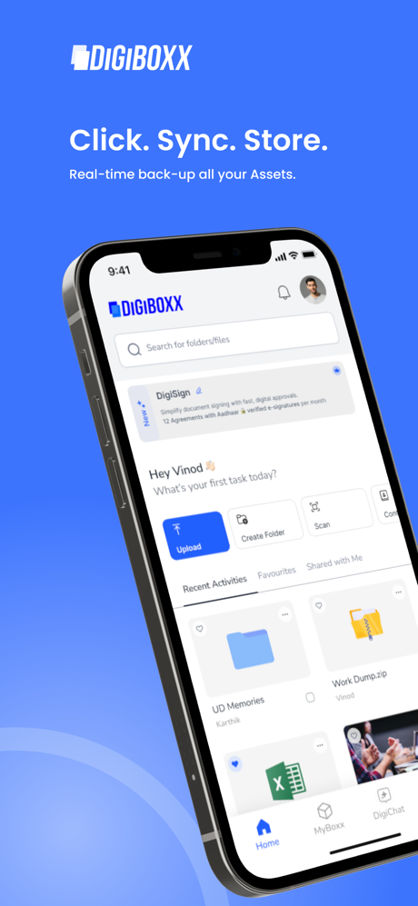 Digiboxx Cloud Storage App在印度App Store上的信息 - 应用营销分析 - FoxData
