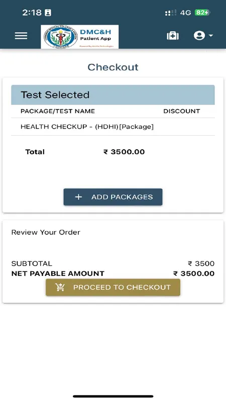 Patient Portal DMC Hospital screenshot 3 of 4