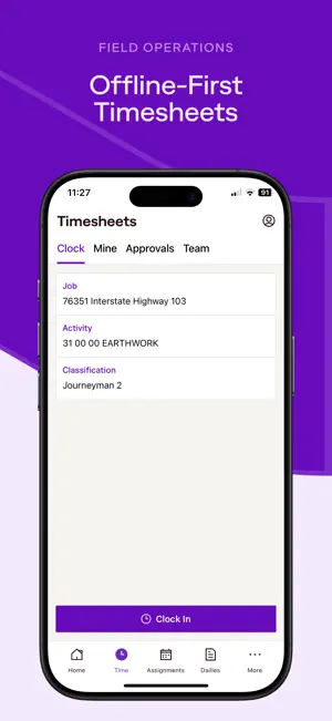 Miter: Construction Time & Pay screenshot 3