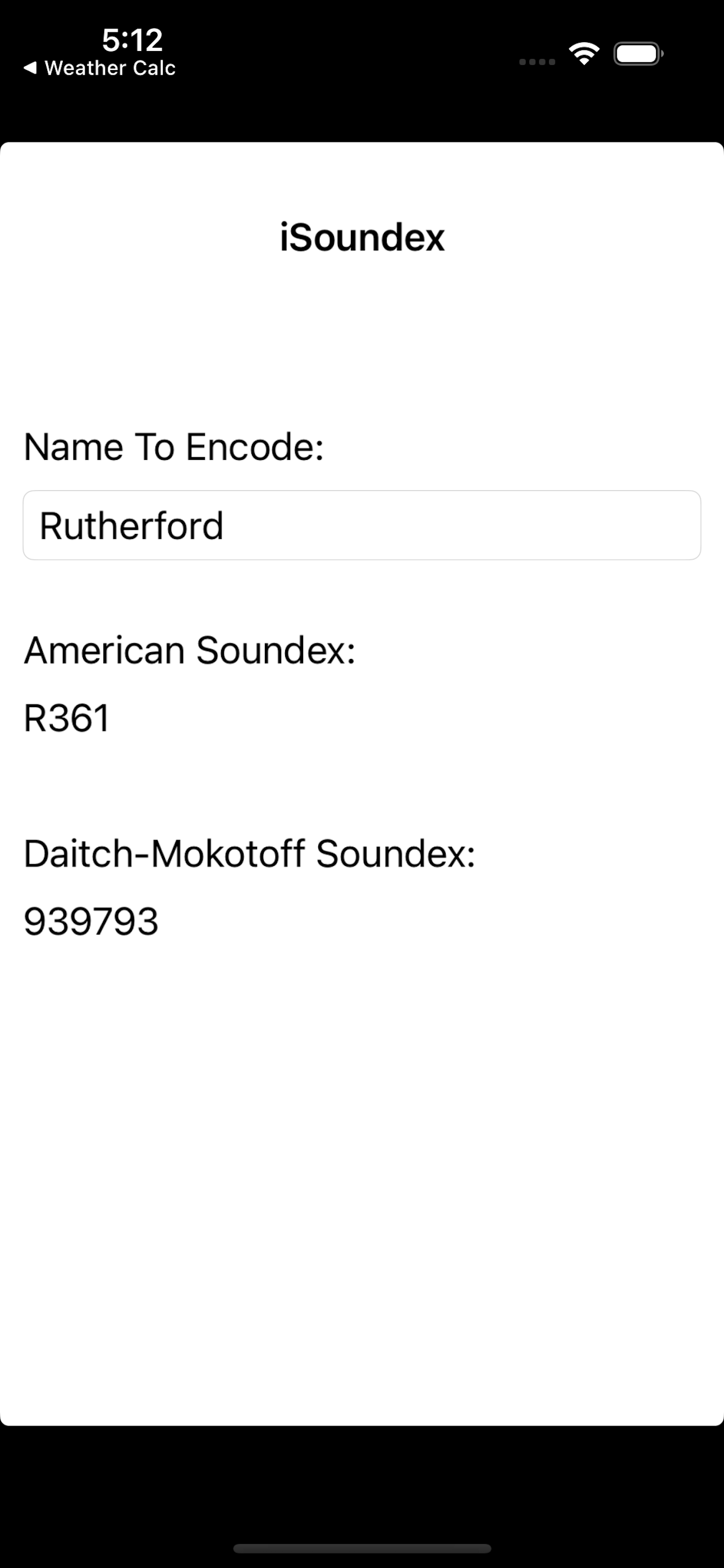 iSoundex