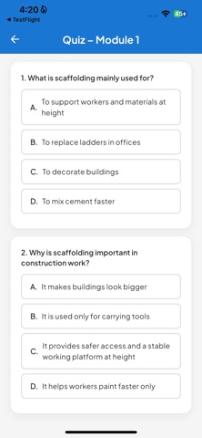 LabourPro iPhone screenshot