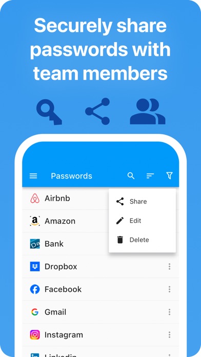 PCRYPT: Password Manager App Screenshot