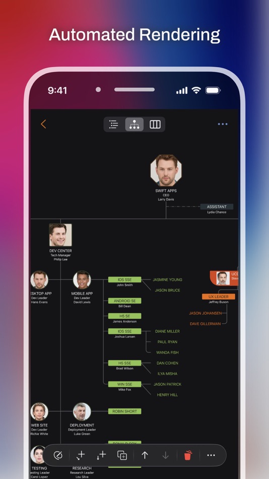 #1. OrgChartX - Organization Chart (macOS) Podle: 皓 李