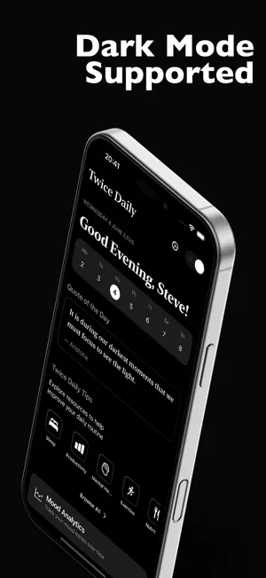 Twice Daily - Daily Journal screenshot 3