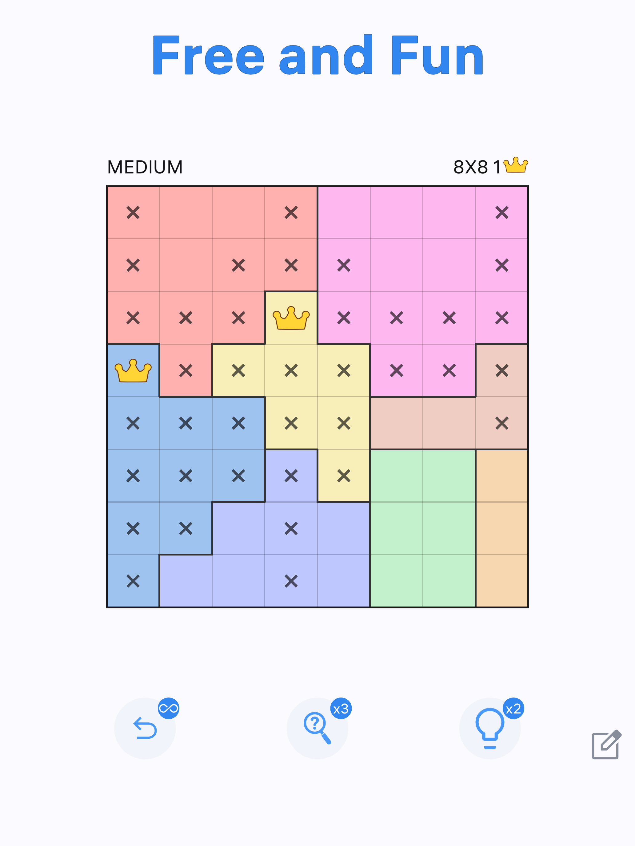 Queens! Logic Puzzles screenshot 7