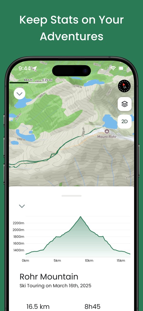 Granite - Built for Mountains - Navigation App | MWM