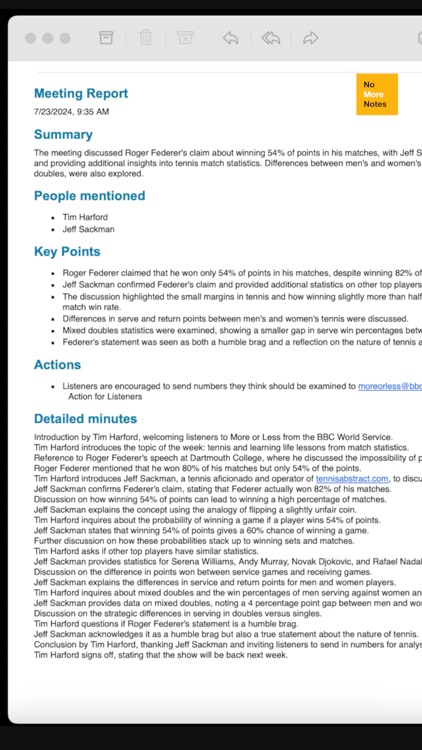 No More Notes screenshot-3