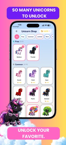 Unicorn Jumpies iPhone screenshot