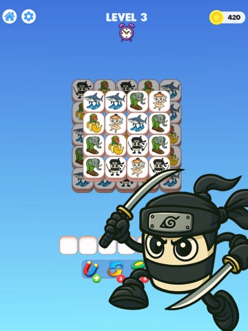 Italian Brainrot Triple Match iPad screenshot
