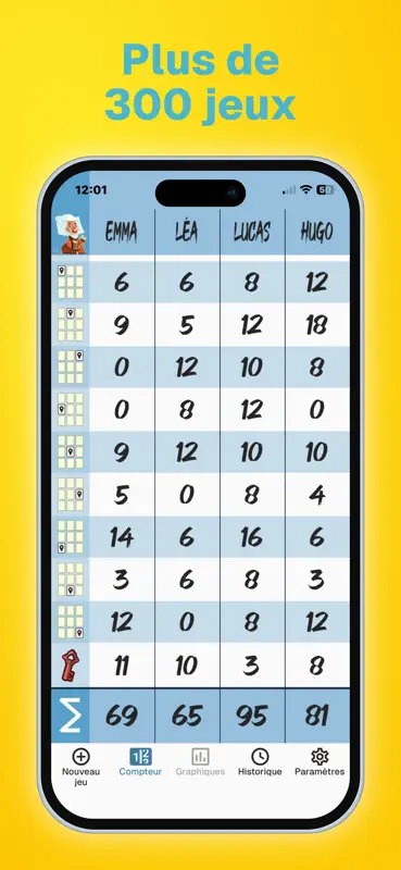 MyScoreTracker - Compteur screenshot 1 of 3