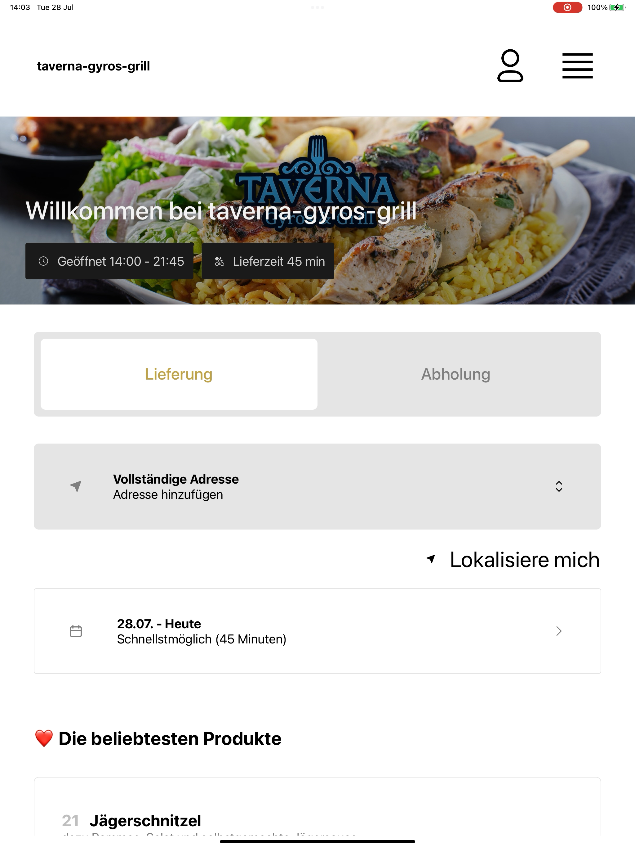 taverna-gyros-grill screenshot 13