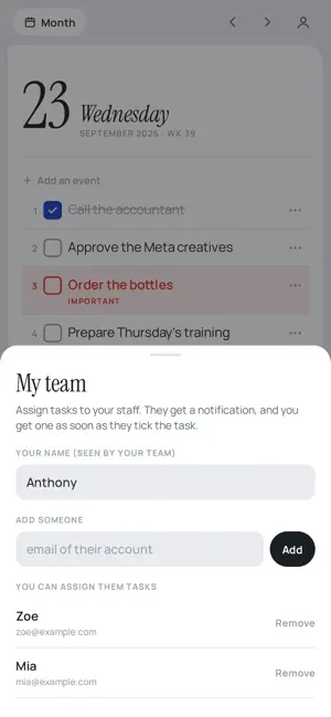 Daily Tasks Notebook screenshot 2