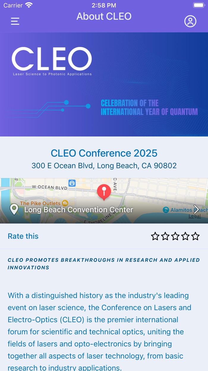 CLEO Conference