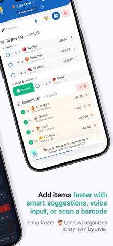 List Owl: Shopping List Screenshot 2 of 9