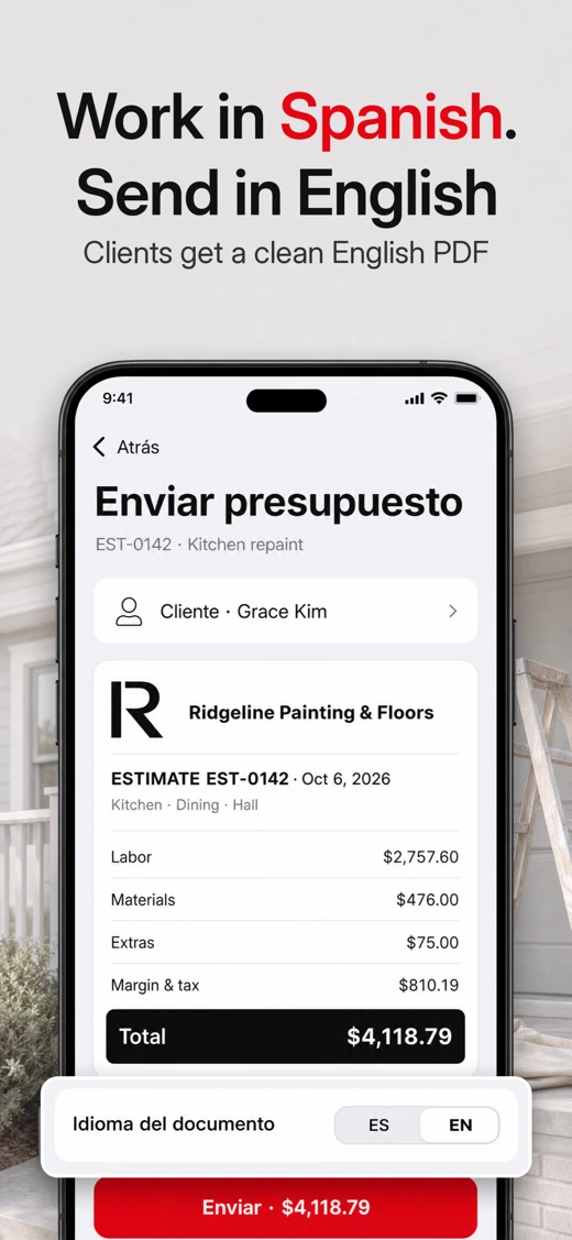 SnapPlan: Contractor Estimates screenshot 10