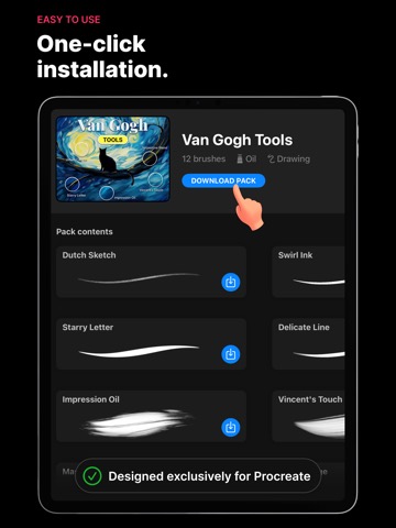 Artist - Procreate用のブラシのおすすめ画像2