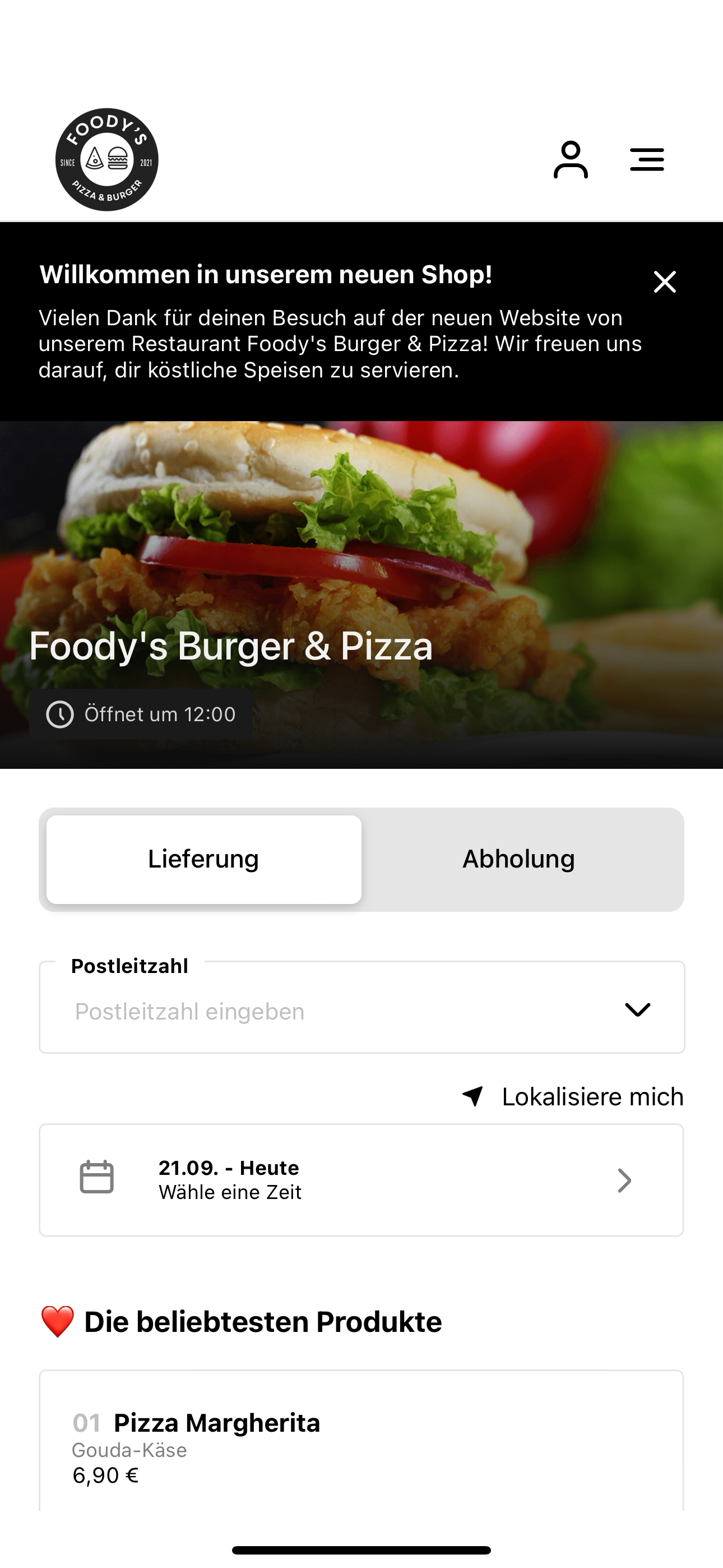 Foody's Burger & Pizza