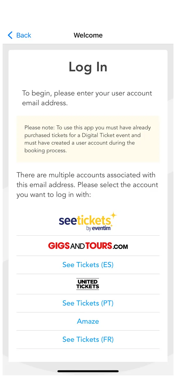 Screenshot #2 pour See Tickets Wallet