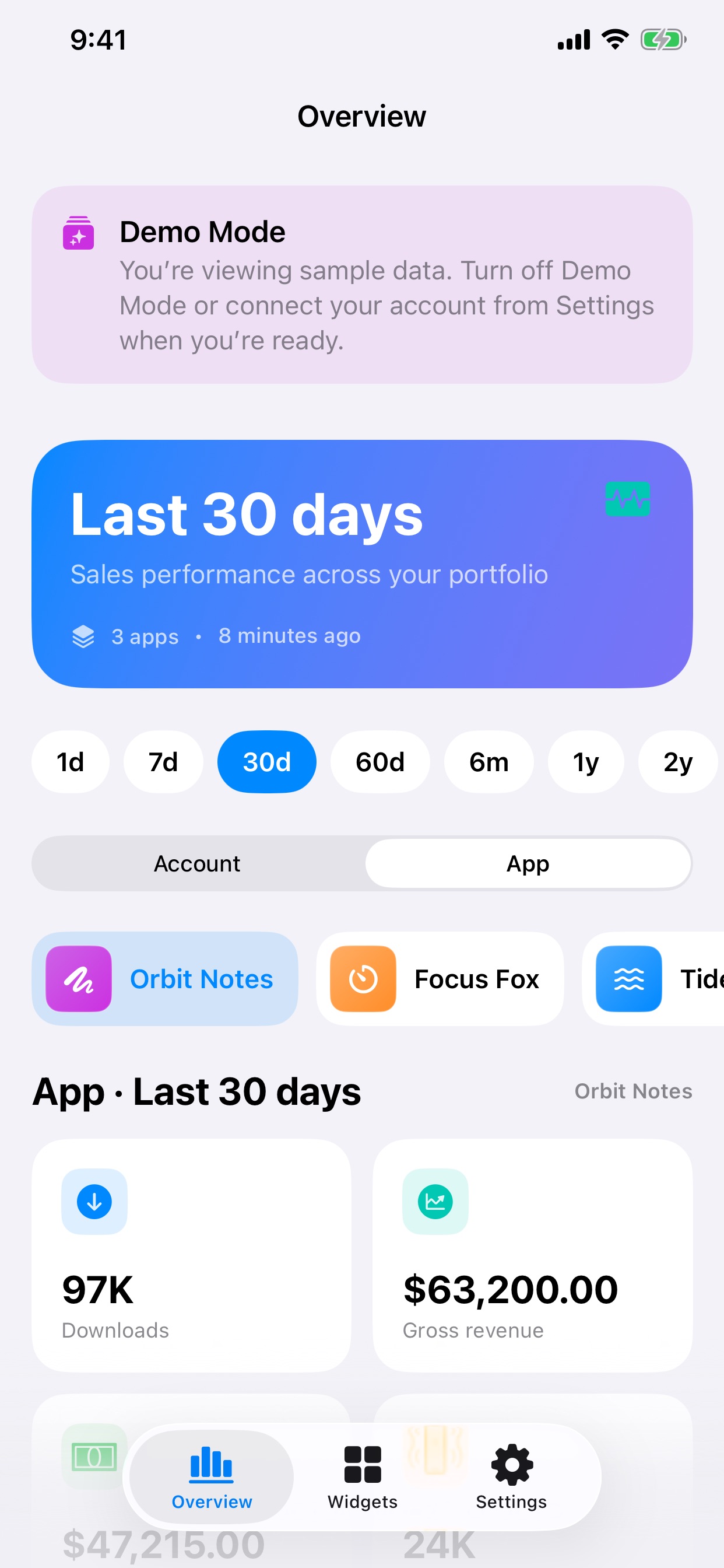 Screenshot 2 of Stats Connect