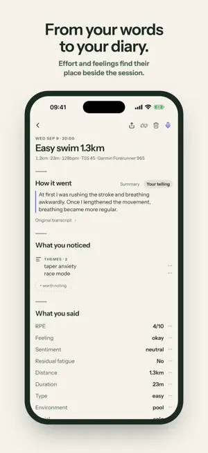 Unpack: Training Journal screenshot 3