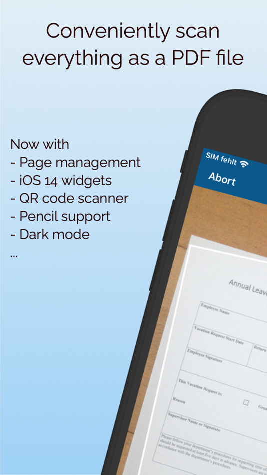 #1. ScanBox – PDF Scanner & OCR (iOS) 由: Christian Drapatz