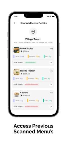ScanBite - AI Calorie Tracker screenshot
