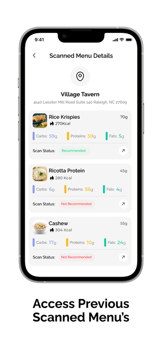 ScanBite - AI Calorie Tracker Screenshot 5 of 6