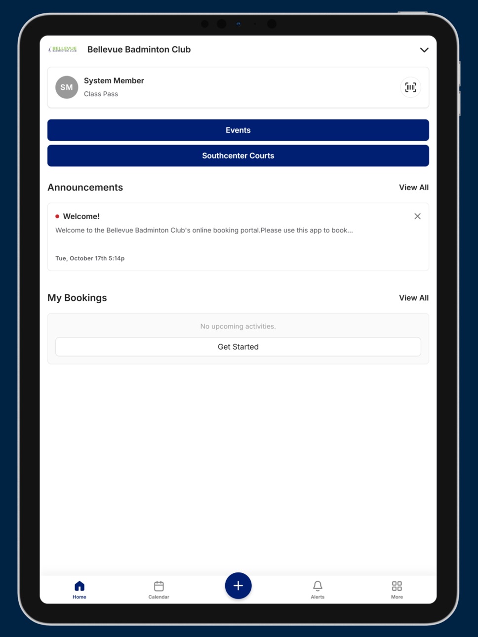 iPad screenshot