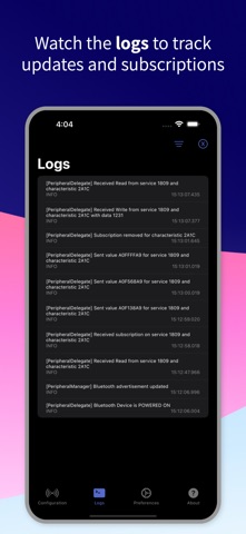 BlueSim: Bluetooth Simulator Screenshot 7 of 7