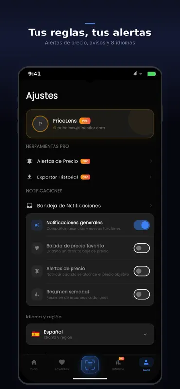 PriceLens - Comparar Precios screenshot 6 of 6